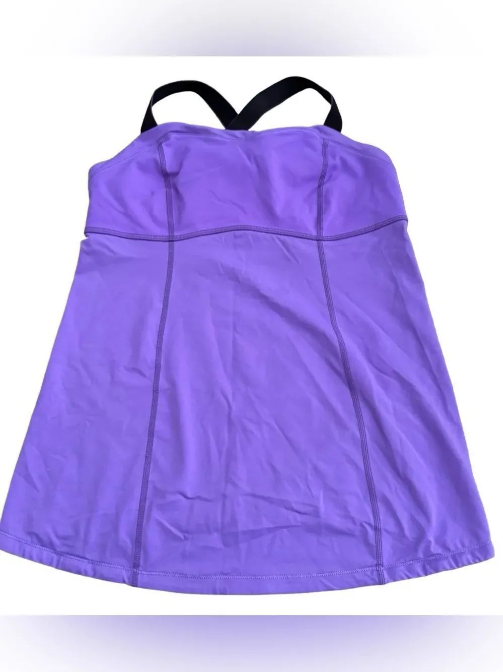 Top – Size 8 Lululemon Puurple Crossback Athletic Tank
